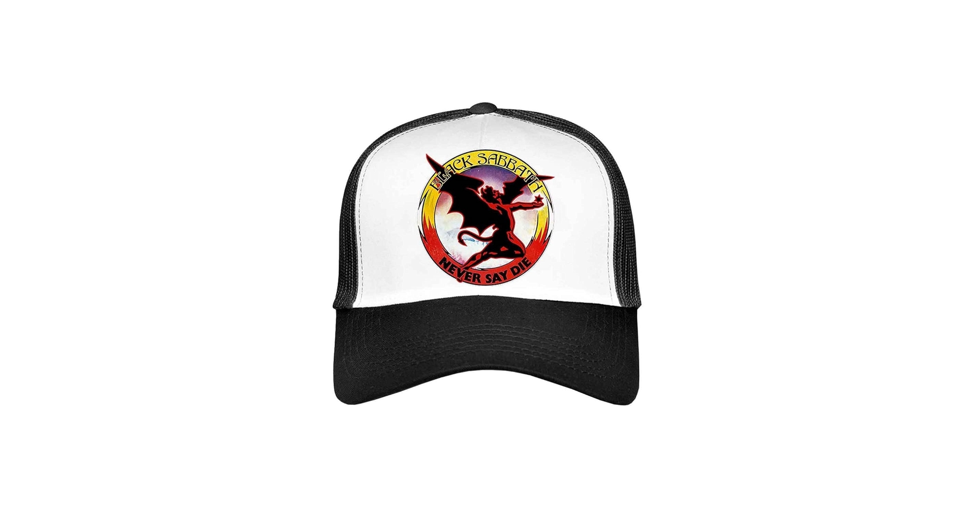 Black Sabbath Baseball Cap Never Say Die Official Black