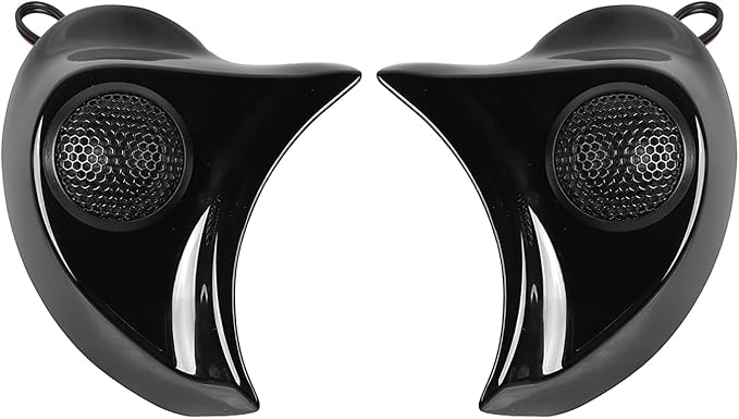 XMMT Parlantes Batwing Fairing Pods Tweeter Kit para Harley 2014-2023 miniatura 8