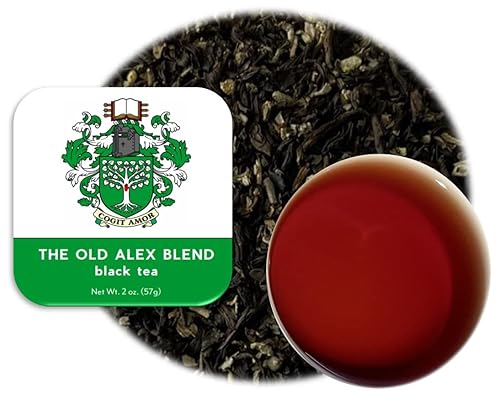 Joyce Country Cafe The Old Alex Tea Blend - Mezcla de té Pu-erh sabrosa, dulce y terroso, 2 onzas, hasta 8 porciones, (paquete de 1)
