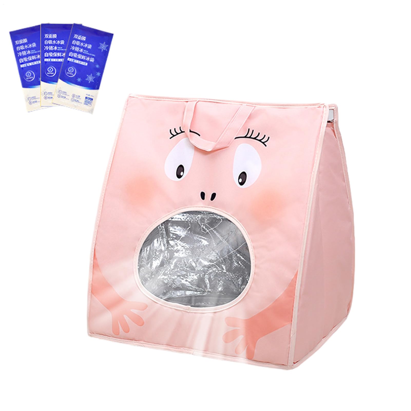 Sac de transport pour chat contre les coups de chaud grâce à sa poche de glace intégrée