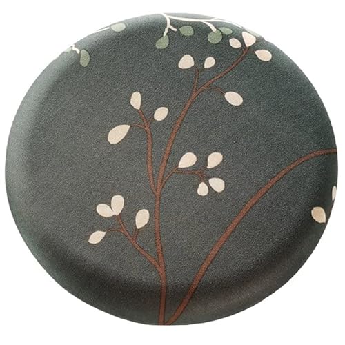 ELYSYSRL Housse de Tabouret Rond 1/2 /4 Pièces Couvre Ronde Chaise Bar Doux Spandexet Housse de Bar Tabouret Lavable Rond Housse de Siège de Chaise 28-40cm (Color : #4, Size : 1 pièce) Cover