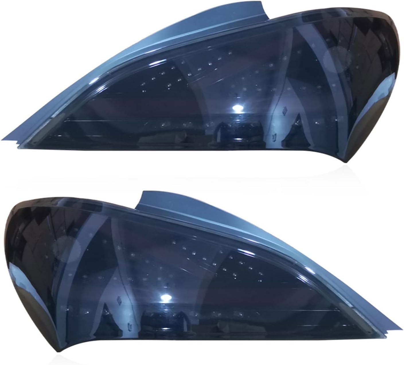 車のテールランプ ヒュンダイジェネシス用クーペテールライト 2009-2018 LED テールライトリアランプブレーキパーク信号 ブレーキライト (色 : 1)