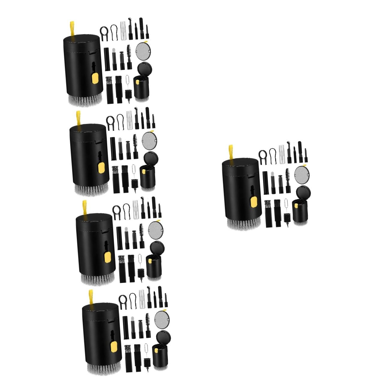 Mikikit 5sätze Reinigungsset Für Elektronische Geräte Inkl Bürsten Tuch Tastaturreinigung Für Linsen Kopfhörer Und Mehr Sanfte Reinigung Für Empfindliche Oberflächen Tragbar Und