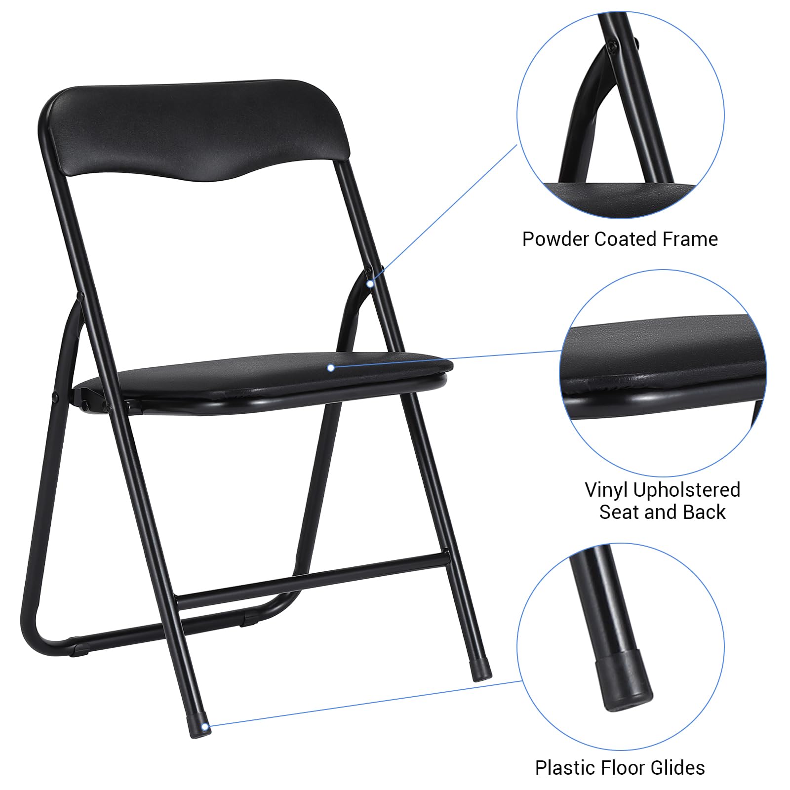 GarveeLife Set Infantil Plegable para Niños, Conjunto de 5 Piezas de Mesa y Sillas de Actividades para Niños, Cojines Acolchados para Salas de jJuegos, Guarderías y Dormitorios