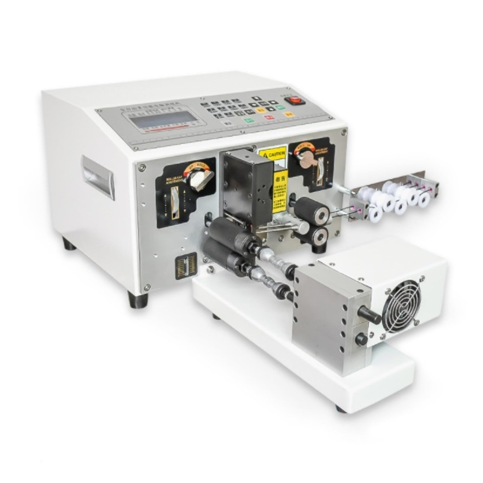 Automatic Multifunctional Computer Wire Cable Even Cut Stripping Machine Peeling Twisting Under The Rápido y preciso