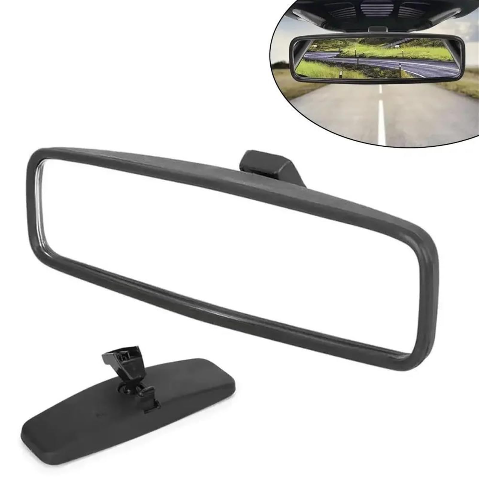 Rétroviseur intérieur Pour Peugeot Pour Aygo Rétroviseur Voiture Intérieur Remplacement Miroir 814842 Miroir intérieur Voitures