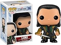Vista 2 de Funko POP Marvel Bobble Thor Movie 2 Loki Figura de acción