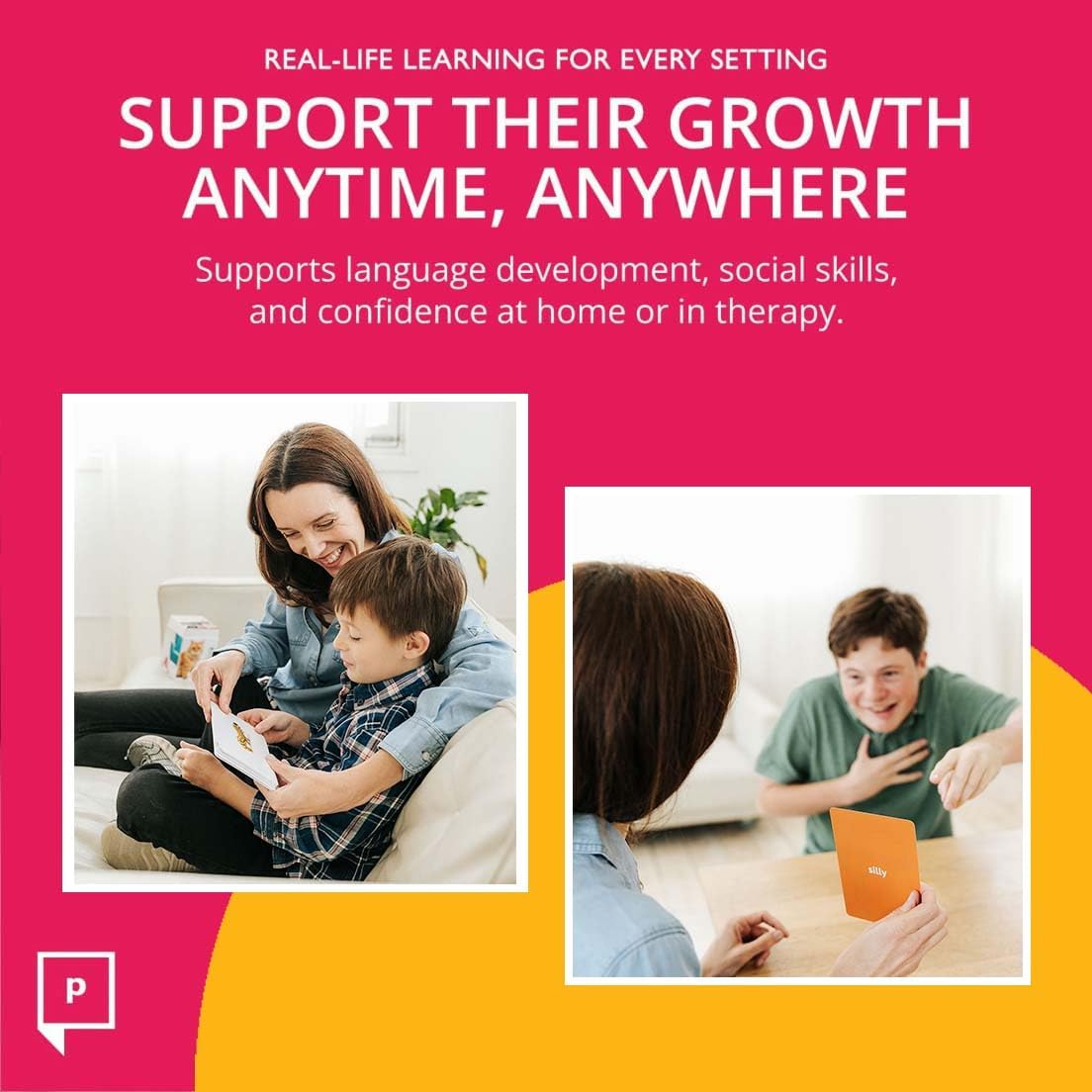 Picture My Picture Language Flash Card Library – Speech Therapy Tool for Vocabulary, Communication & Thinking, Scratch-Resistant with Activity Guide, Suitable for Education, ESL & ABA – Set of 320