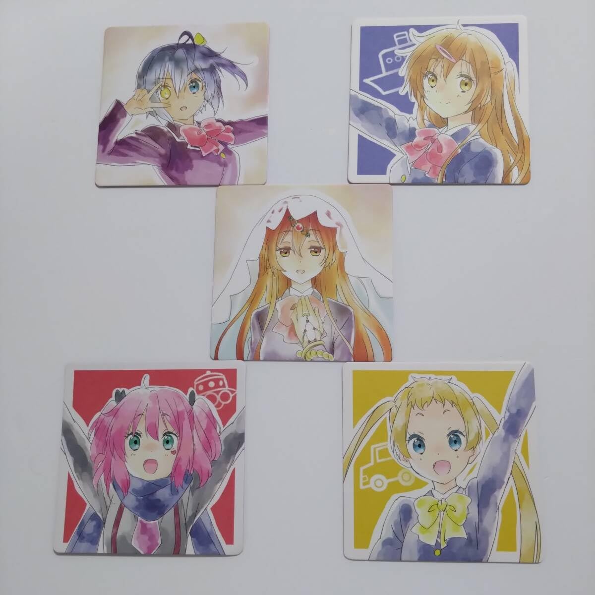 Amazon.co.jp: 中二病でも恋がしたい!描き下ろしコースター5種セット