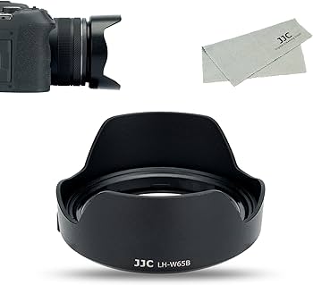 Amazon | JJC EW-65B 可逆式 レンズフード 花形 Canon RF 24mm F1.8