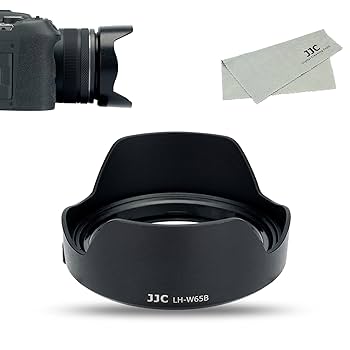 Amazon | JJC EW-65B 可逆式 レンズフード 花形 Canon RF 24mm