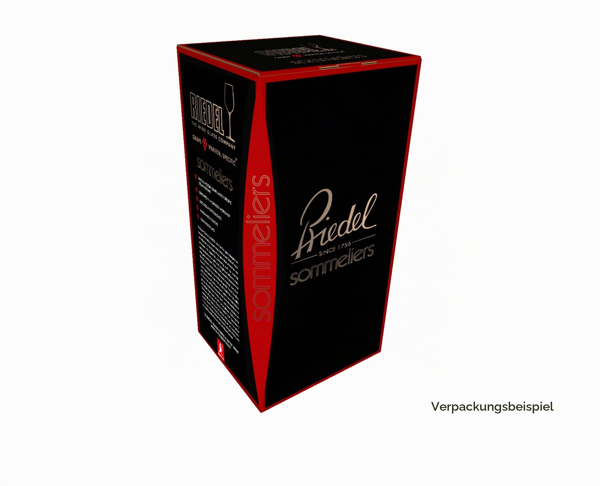 RIEDEL Sommeliers Burgunder Grand Cru - Einzelpackung, Weinglas, Kristallglas, Spülmaschinenfest - 4400/16
