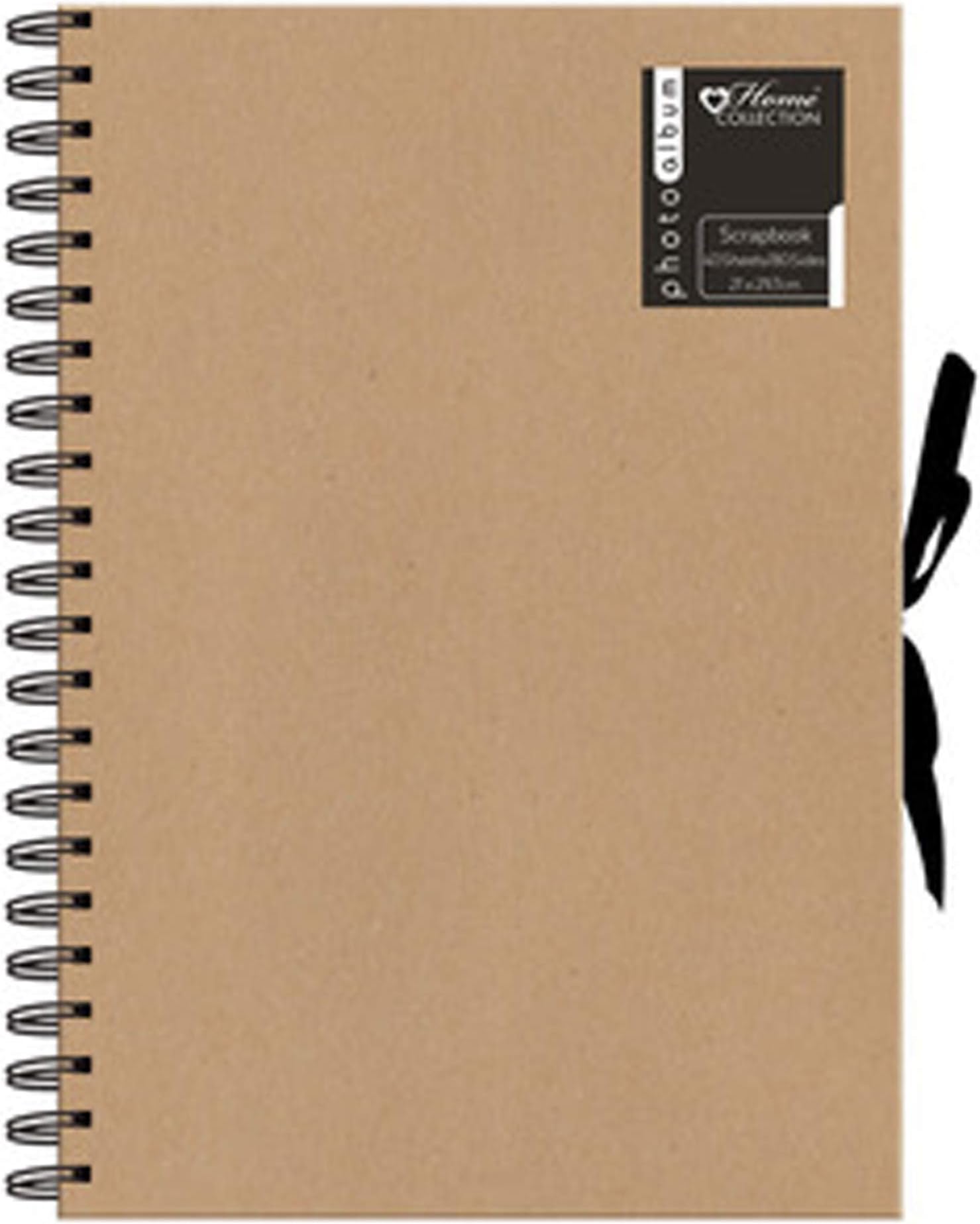 Home Collection Design Group Kraft Scrapbook - A4, 40 Sheets (SCEL)