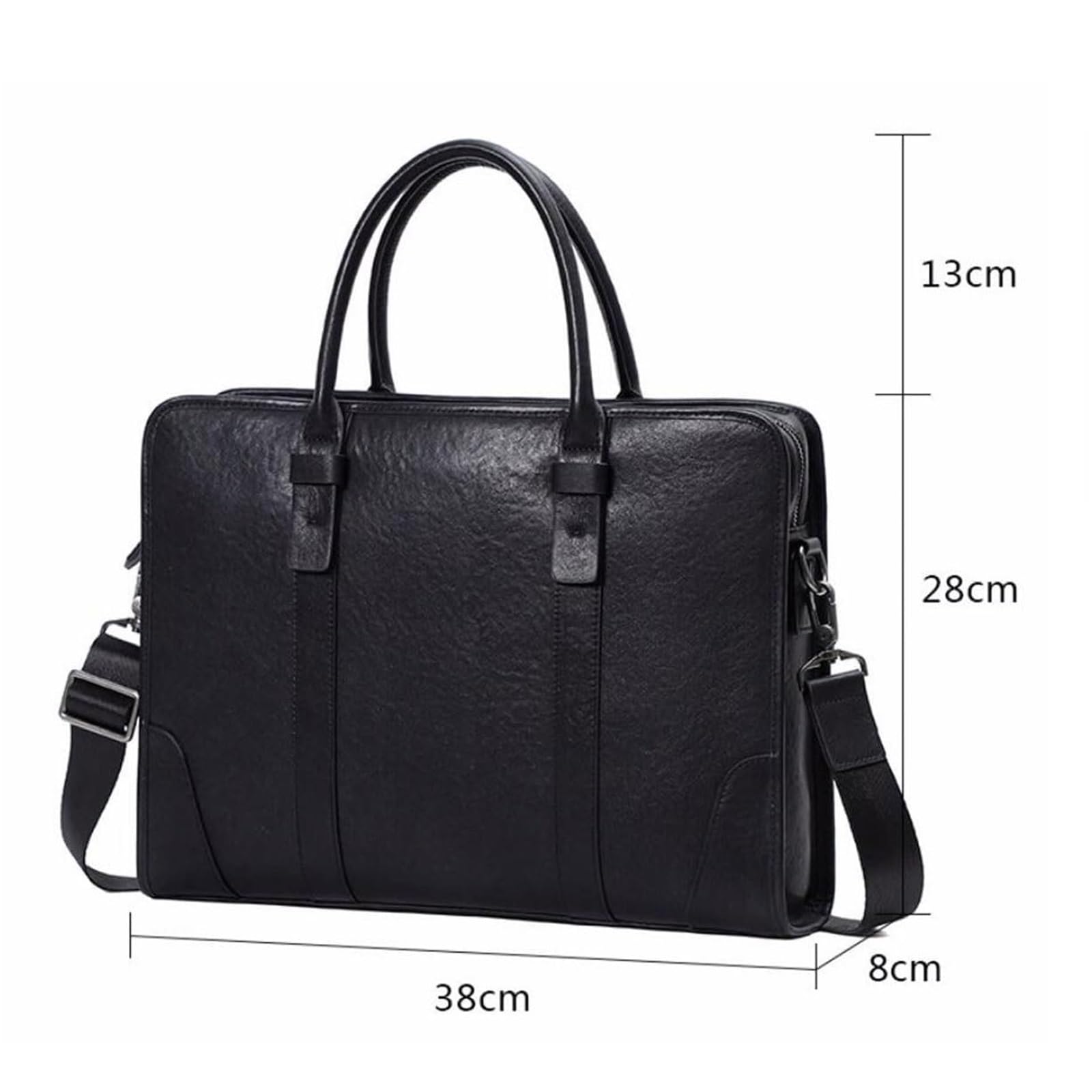 Sac porte-documents en cuir for hommes Sacs for ordinateur portable en cuir