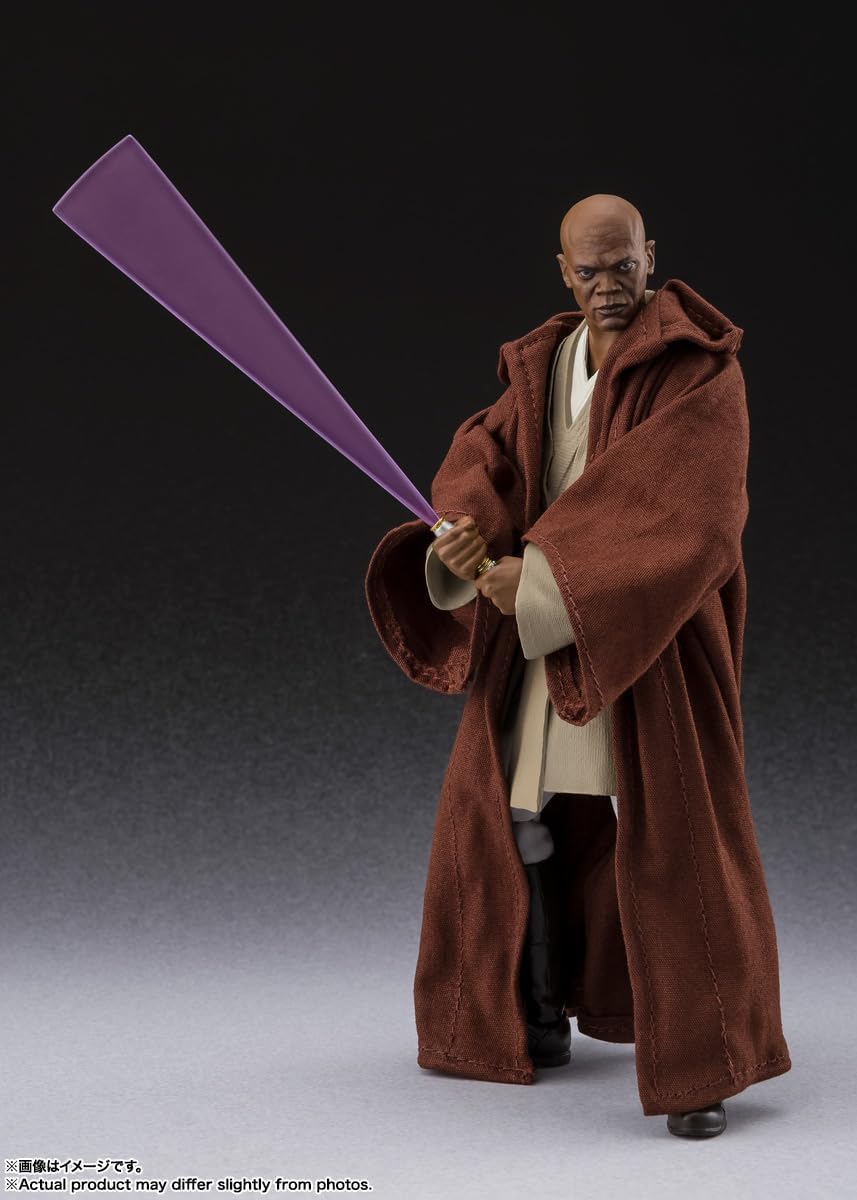 Tamashi Nations S.H. Figuarts Star Wars Episode 3 - Vengeance of the Sith - Mace Window - Classic Version - (Star Wars: Revenge of the Sith) Approximately 5.9 inches (150 mm) PVC & ABS & Cloth Painted