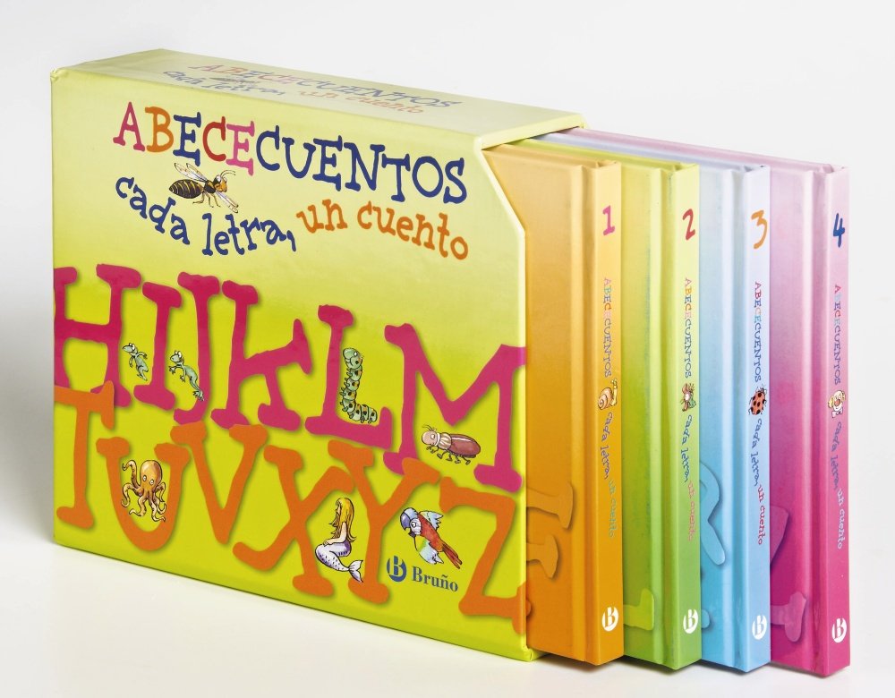 Estuche ABECECUENTOS cada letra, un cuento (Castellano - A PARTIR DE 3 AÑOS - LIBROS DIDÁCTICOS - ABECEcuentos)