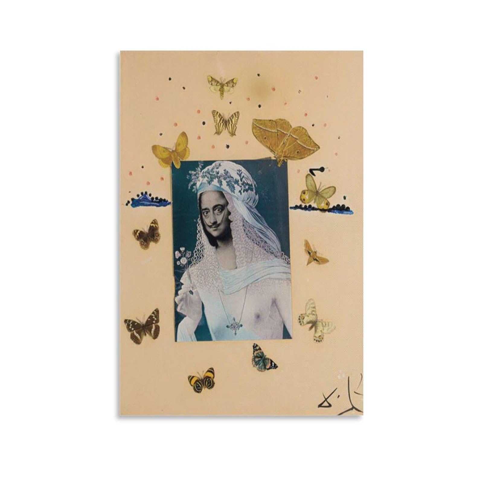 Amazon.co.jp: Salvador Dali サルバドール・ダリ Self-portrait