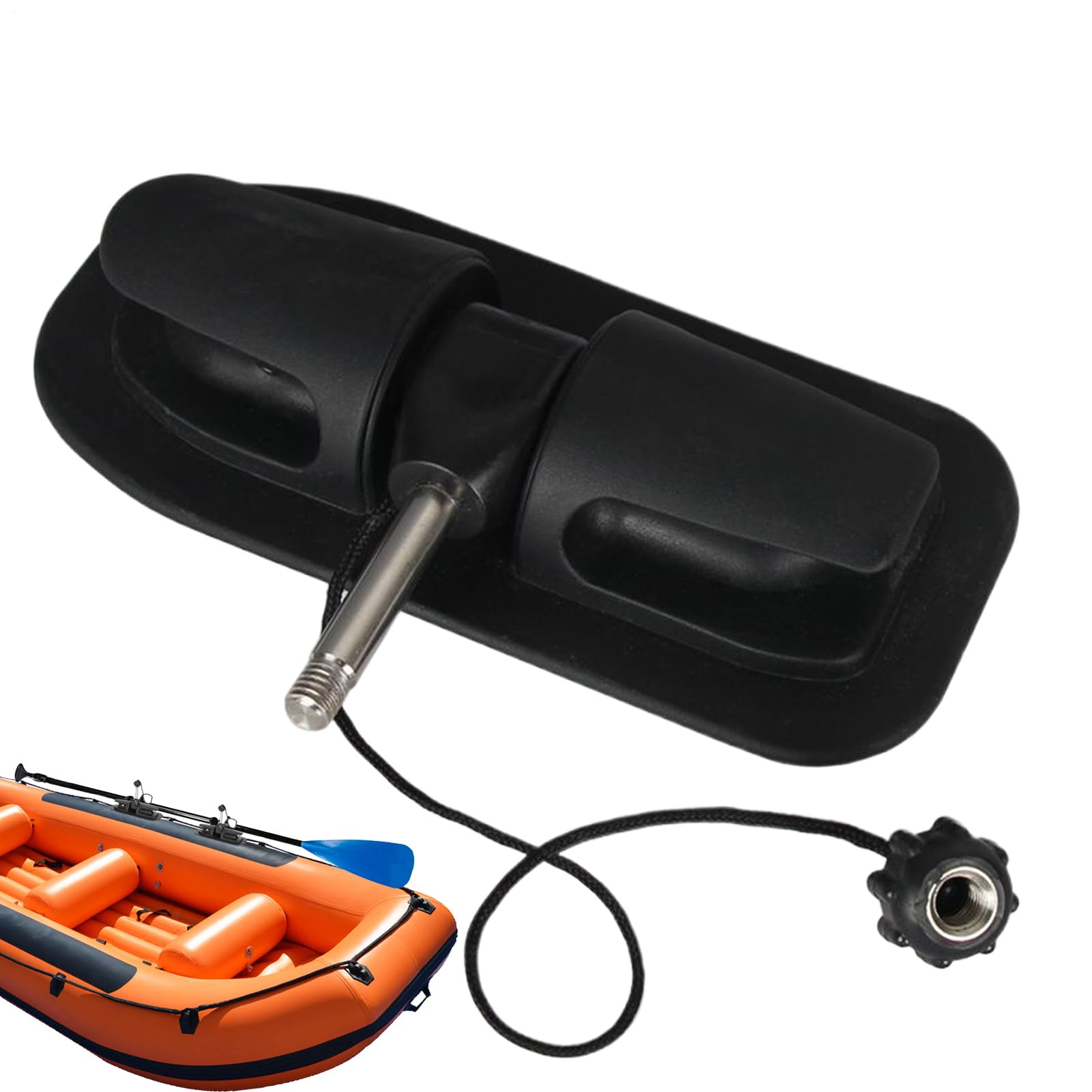 Soporte de remo para barca, soportes de remo, bloqueo de oar fácil montaje, clips ligeros marinos, equipo de herramientas de raft, almacenamiento seguro para principiantes y entusiastas de adultos, al