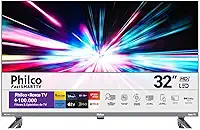 Smart TV 32” Philco PTV32K34RKGB Roku TV Led Dolby Audio