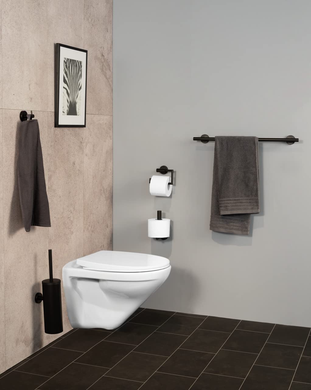 Wenko WC-Bürstenhalter Bosio Black matt kaufen | Globus Baumarkt Wenko WC-Bürstenhalter Bosio Black matt kaufen | Globus Baumarkt