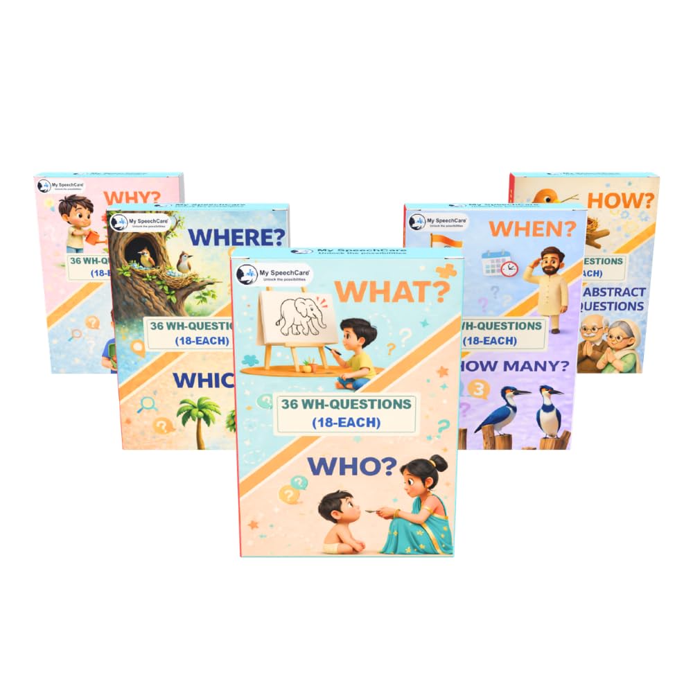 WH Question Cards for Kids – Complete Set | 10 WH Question Types (What, Who, Where, Which, Why, Whose, When, How Many, How & Abstract) | Speech Therapy & Language Development Flashcards-image-12