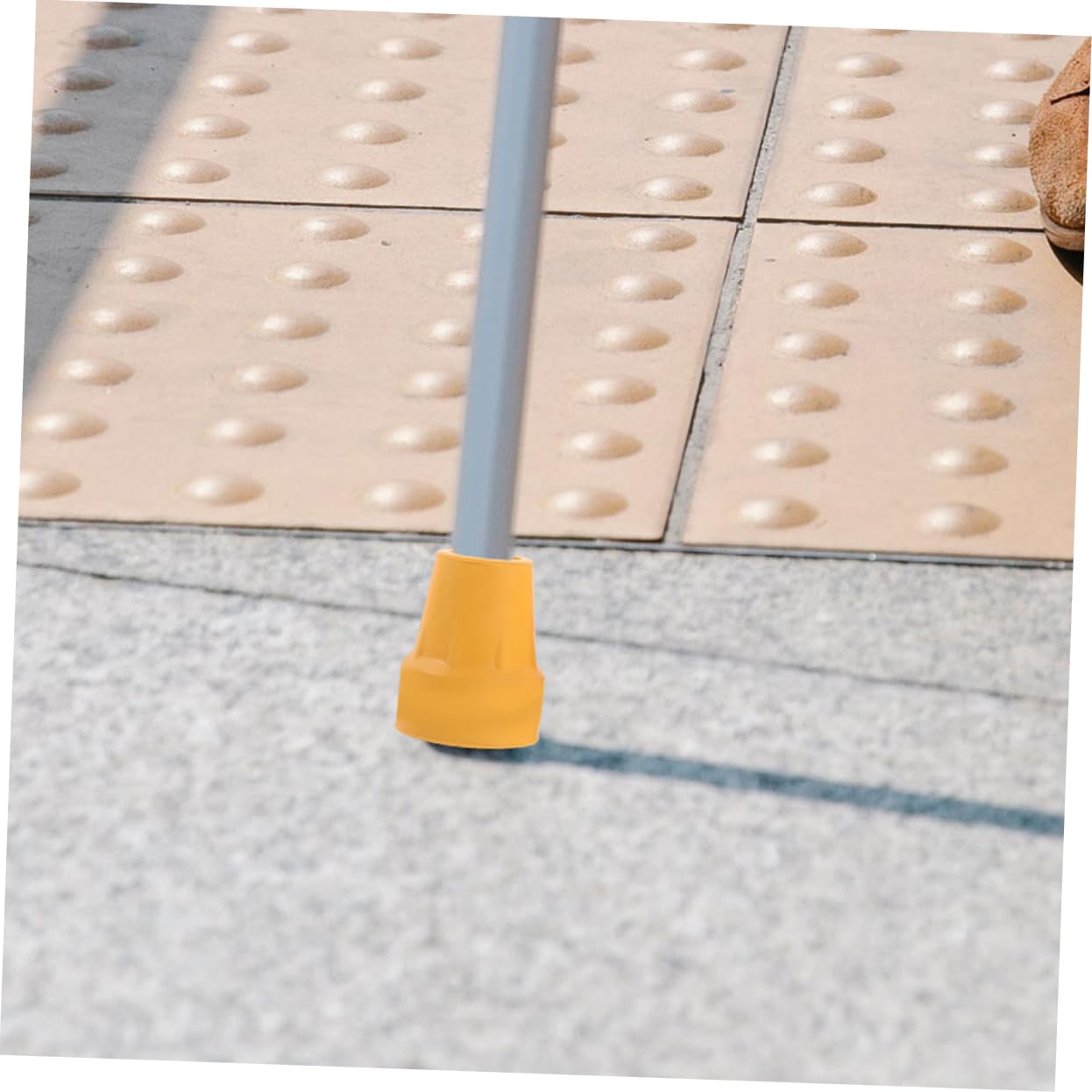 KOMBIUDA Cane Tips Replacement 8pcs Walking Stick Foot Pads Non-Slip Crutch Feet Tip for Walker