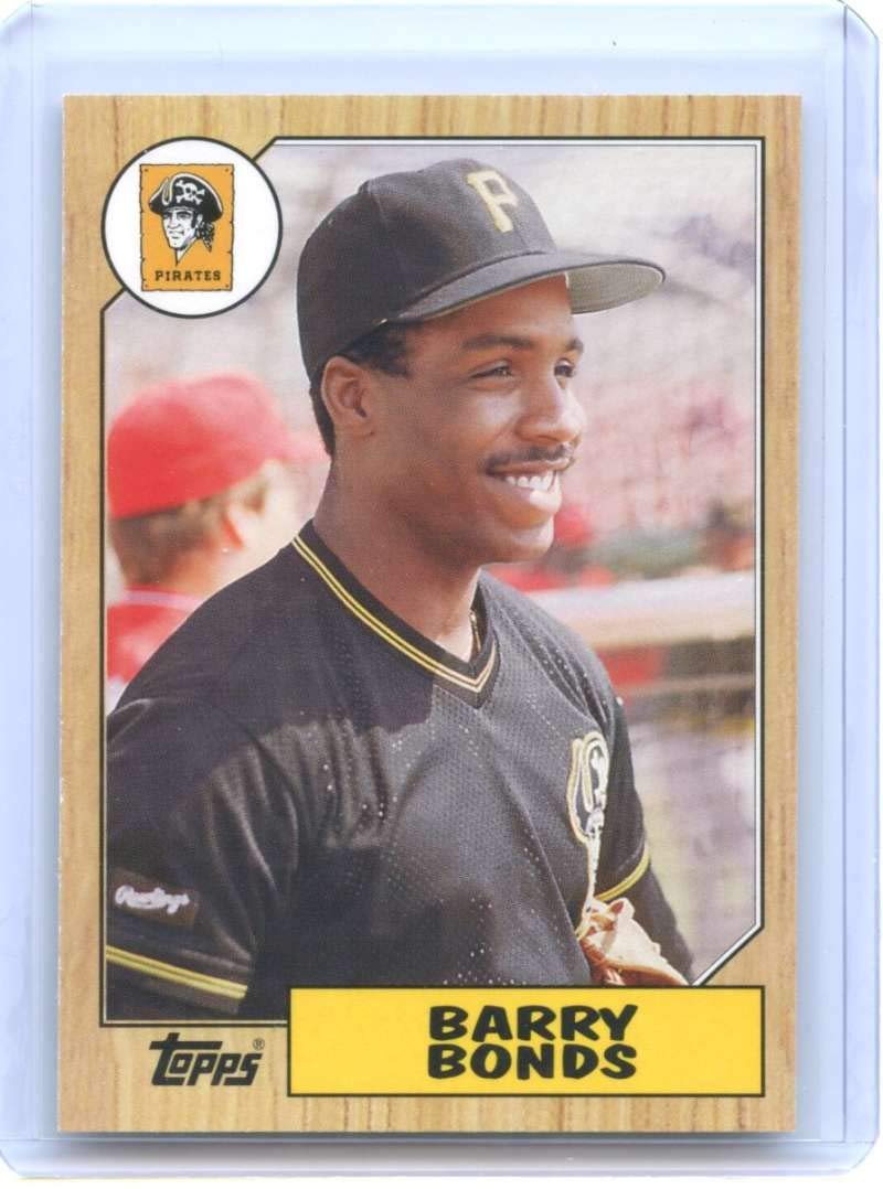 Amazon.com: Barry Bonds Card 2006 Topps 1987 Rookie of the Week #320  Pittsburgh Pirates - Ships in Mint Brand New Holder : Collectibles & Fine  Art