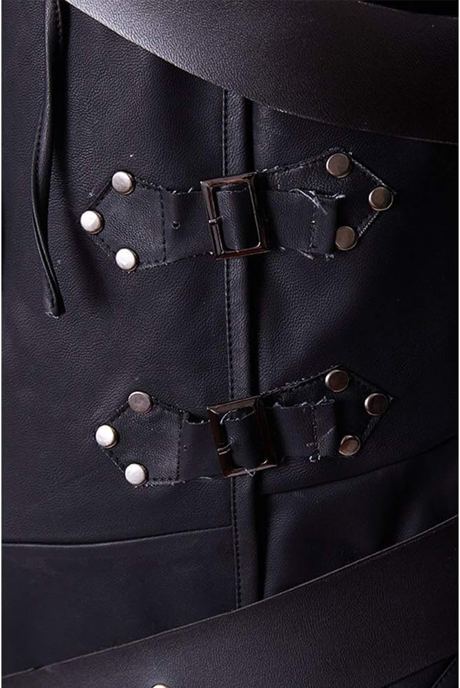 Medieval Viking Cosplay Costume Night's Watch Suit Halloween Renaissance Costume Cloak Outfit