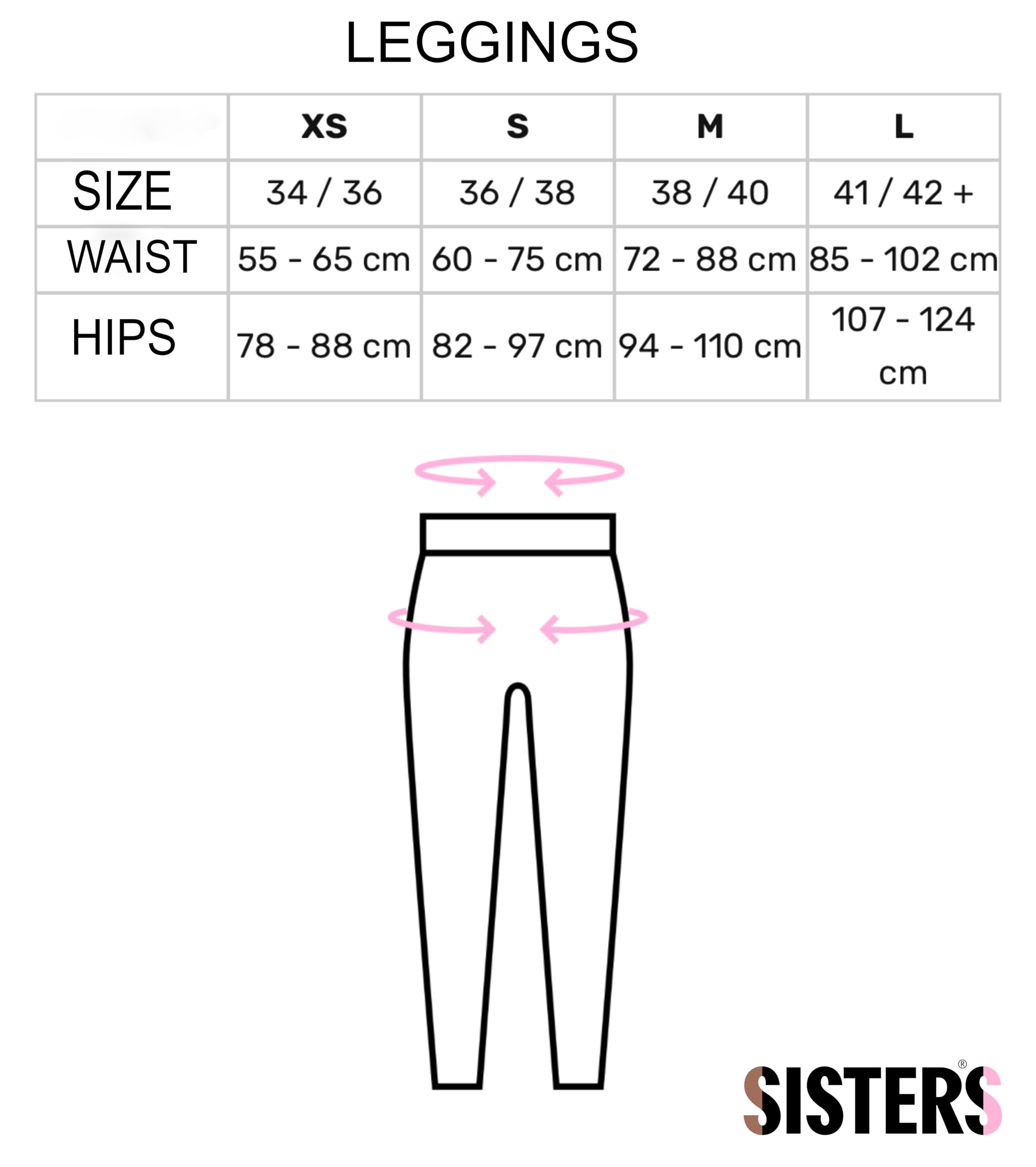 SISTERS Leggings Thermiques Femme Brave Gray Base Layer Bottom