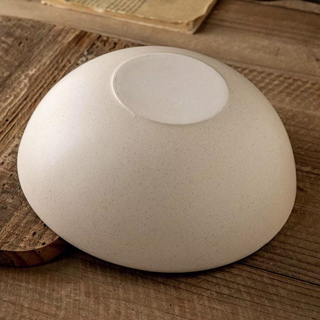 Insalatiera grande in ceramica ispessita da 22,9 cm, ciotola aperta di grandi dimensioni, con una capacità di 2000 ml