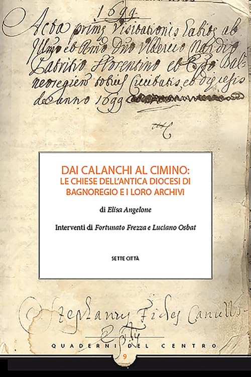 Chiese dell'antica diocesi di Bagnoregio livre d'histoire sur les archives du Cimino