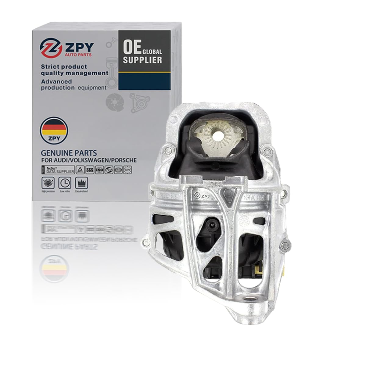 ZPY AUTO PARTS 4M0199371C Engine Bearing Electric Diesel Oil Motor Mount Compatible for A4 S4 A5 S5 Q7,Compatible for VW Touareg 3.0T 16-23