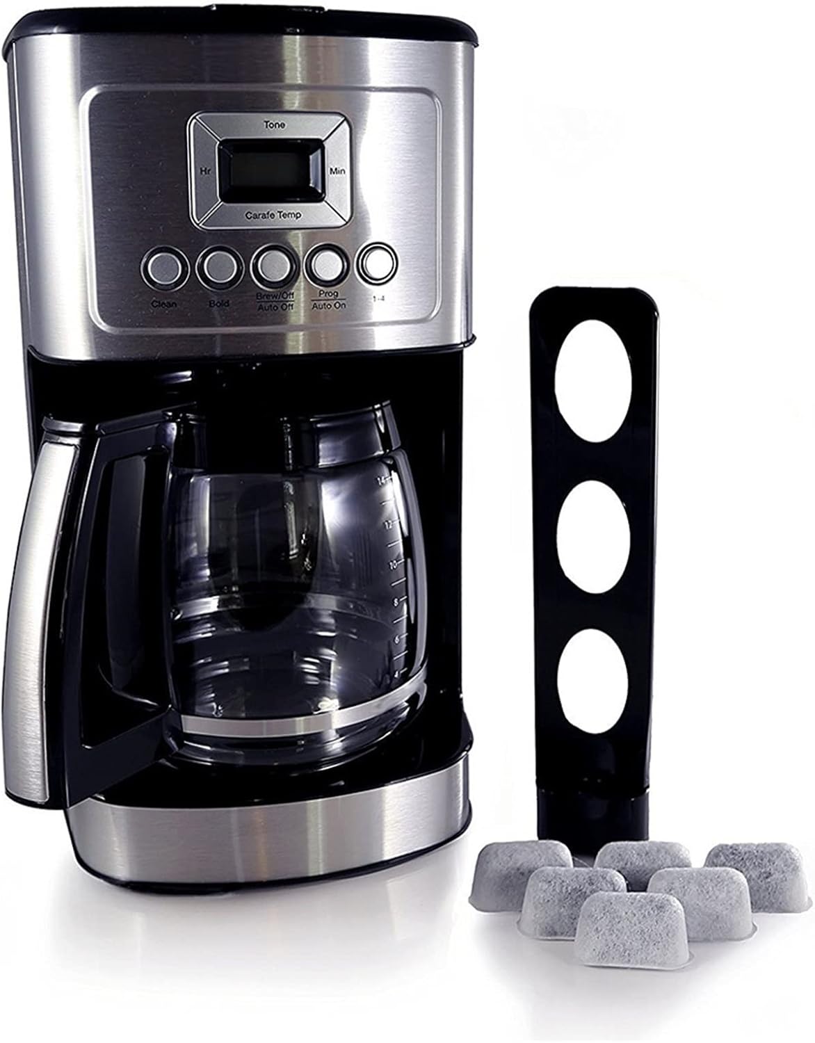 Reusable Coffee Filters Replacement Activated Charcoal for Cuisinart Coffee Maker Machine Non-Woven Cloth Bag Charcoal Water Filte