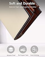 Vista 93 de BOSTANTEN - Cartera de piel auténtica para mujer con bolsillo con cremallera), BL3162011Kcoffee C-Naranja Marrón