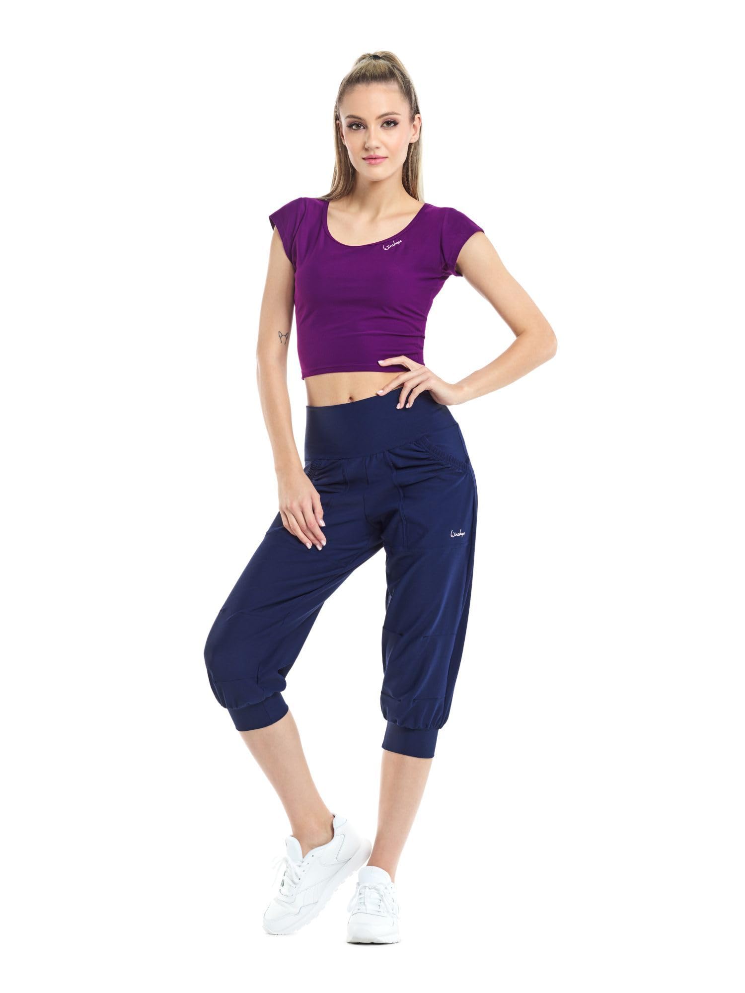 WINSHAPE Functional Comfort ¾ Leisure Trousers Lei201c - Nieformalne spodnie Kobiety