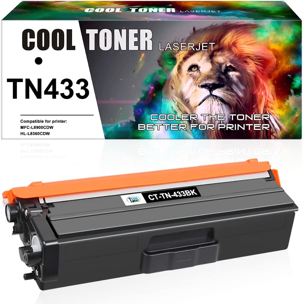 Buy Cool Toner Compatible TN433BK Toner 