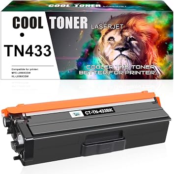 Amazon.com: Cartucho de tóner compatible para Brother TN-433 TN433 TN433BK  TN431 Brother MFC-L8900Cdw HL-L8360Cdw HL-L8260Cdw MFC-L8610Cdw  HL-L8360Cdwt 8900Cdw 8360Cdw Impresora (Negro,  1-1-1-1-1-1-1-1-1-1-1-1-1-1-60000000000000 Paquete. : Productos de 