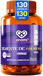 Óleo De Semente De Abobora 1000mg | 130 Cápsulas