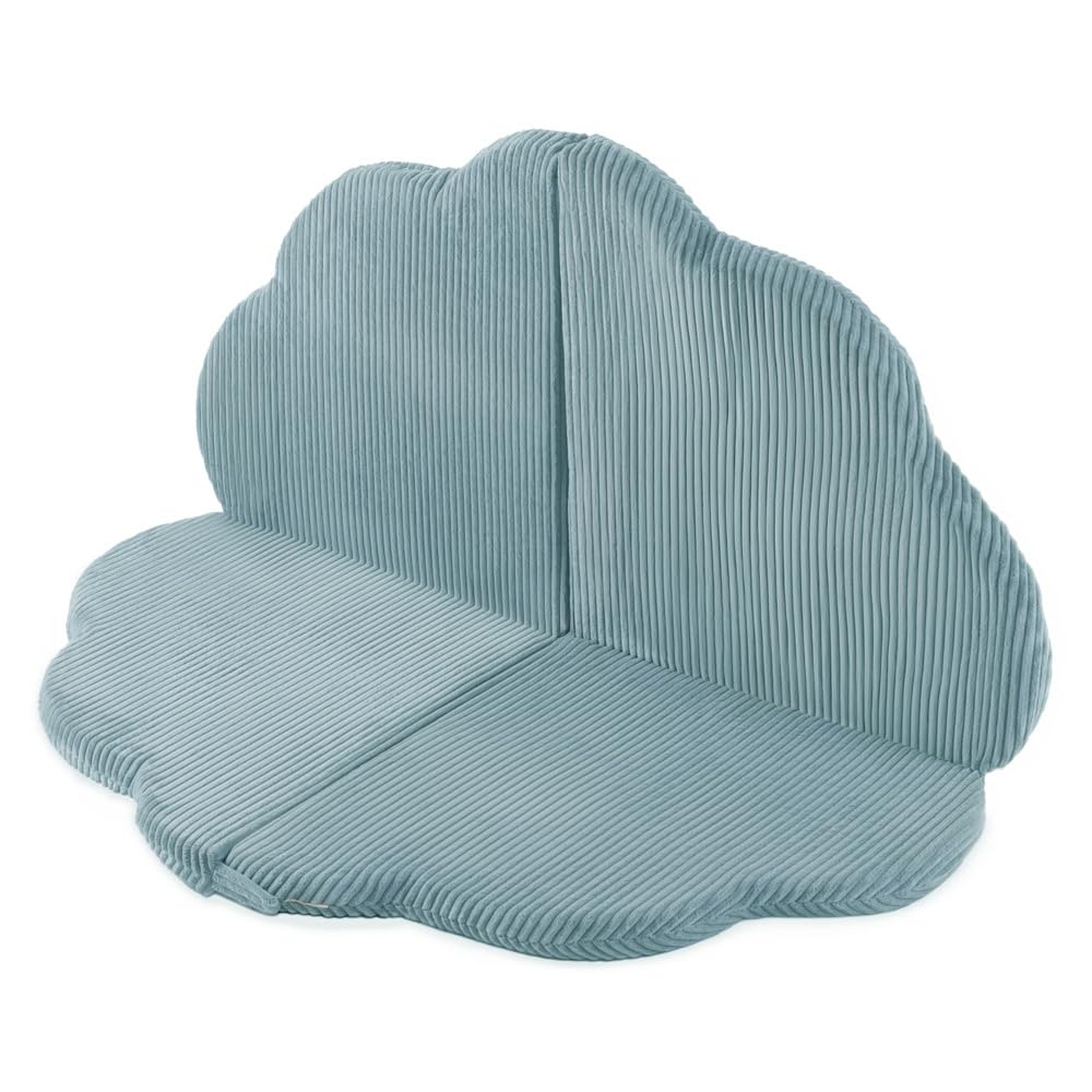 MISIOO Faltbare Krabbelmatte Baby 115x115x5 cm - Freundliche Baby Spielmatte für Kleinkinder - Hochwertige Weiche Spielmatte - Ideal für sicheres Krabbeln und Spielen - Perfekt für das Kinderzimmer