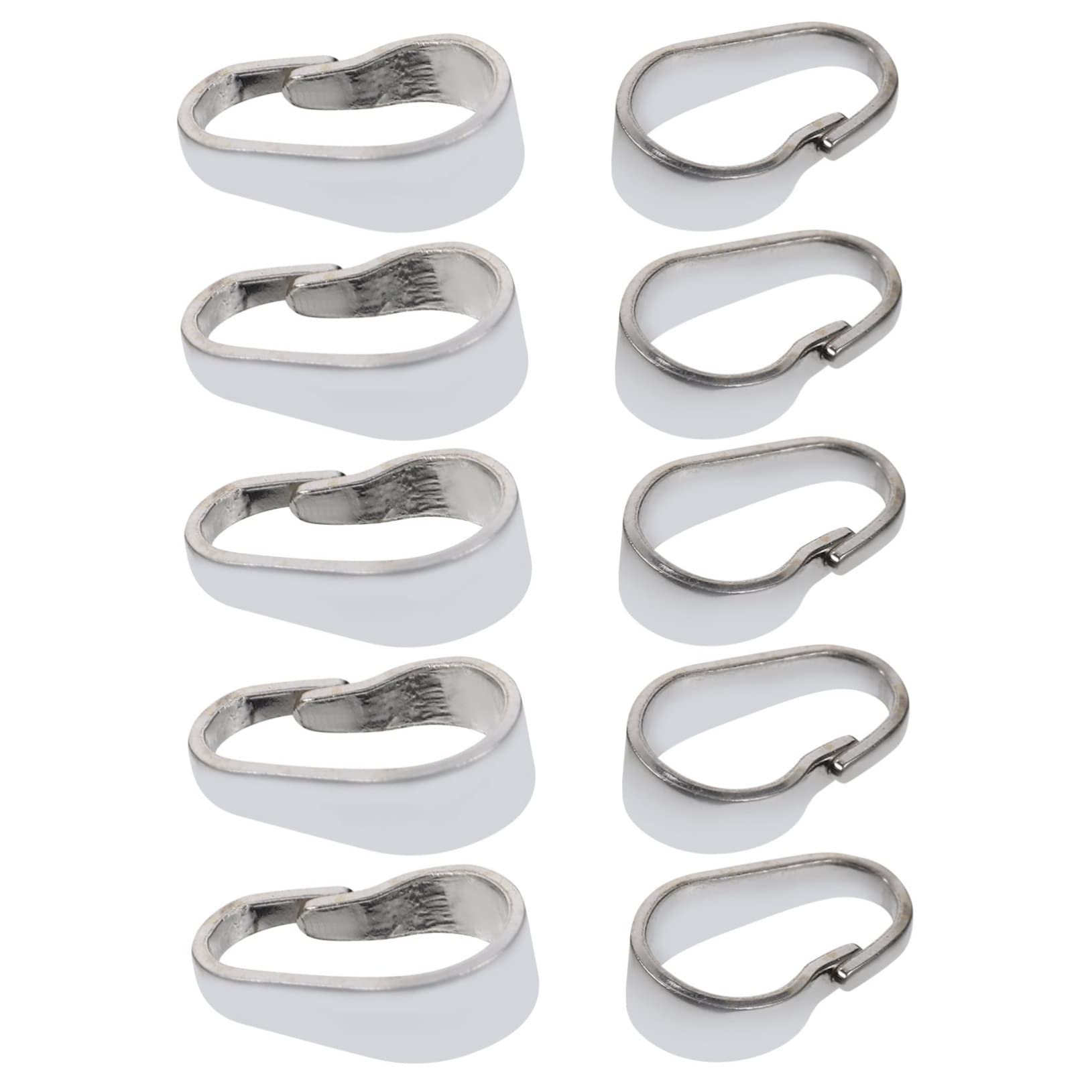SEWACC 40piezas Conectores De Colgante Para Collares y Pulseras Ganchos De Accesorios Para Joyería Para Crear Pendientes y Llaveros