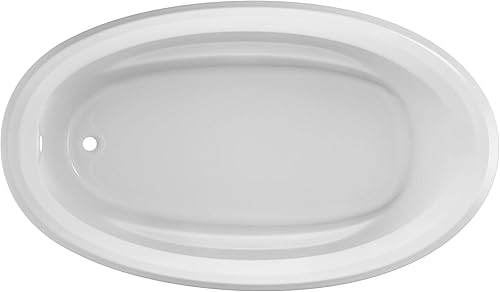 Miniatura 6 de Jacuzzi SIGNATURE - Bañera acrílica, santuario de remojo, antideslizante, colocación universal de drenaje, 60 pulgadas de largo x 42 pulgadas de