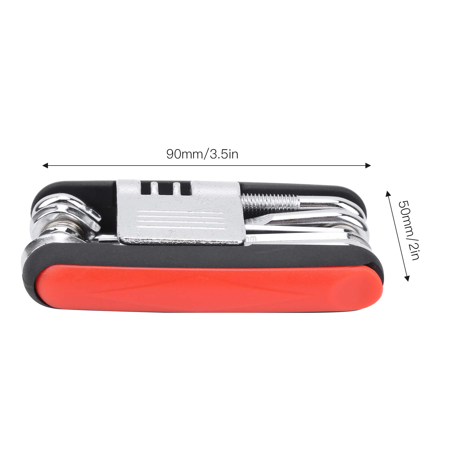 Multi Function Bike Repair Tool, Bicycle Repair Tools Set Portable Bike Chain Extractor Wrench Screwdriver Set