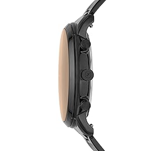 Fossil Men's Neutra Quartz Stainless Steel and Leather Chronograph Watch