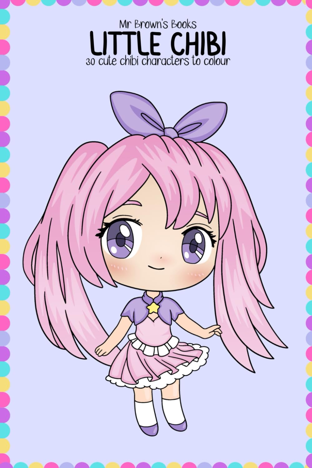 Little Chibi: 30 Pages of Cute Chibi Characters to Color