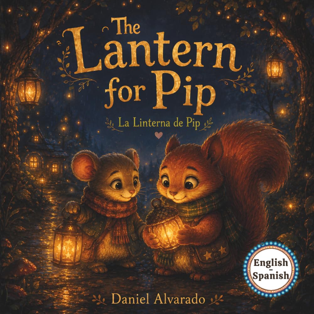 The Lantern for Pip - La Linterna de Pip: A Bilingual English-Spanish Bedtime Story About Patience (The Lantern Post Friends)