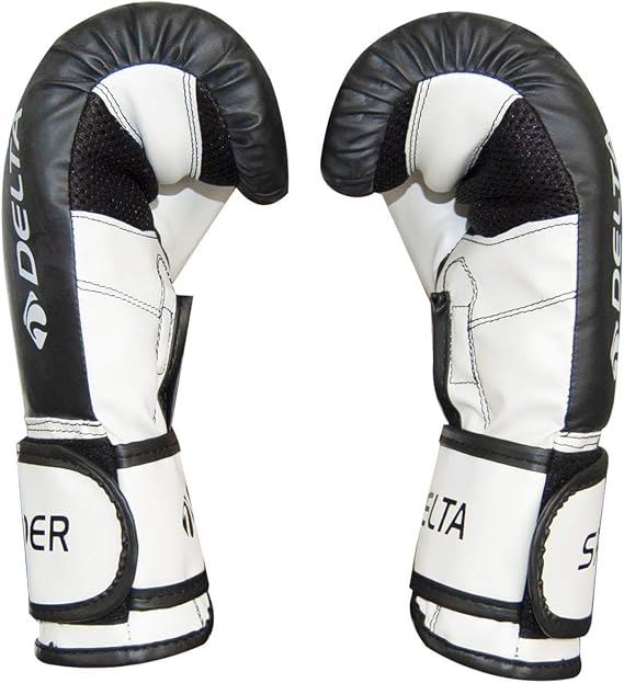 Delta Spider Dura-Strong Boxing Gloves,Black,10 Oz