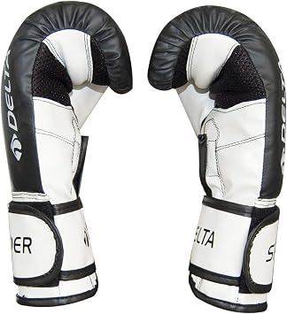 Delta Spider Dura-Strong Boxing Gloves,Black,10 Oz
