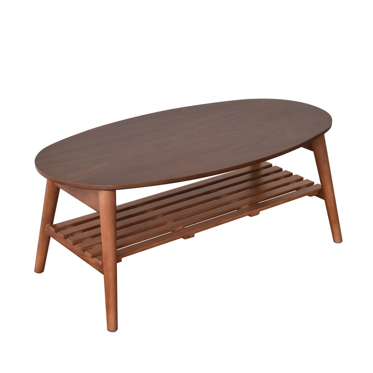 Amazon.co.jp: B.Bファニシング ローテーブル ブラウン 幅88×奥行47.5