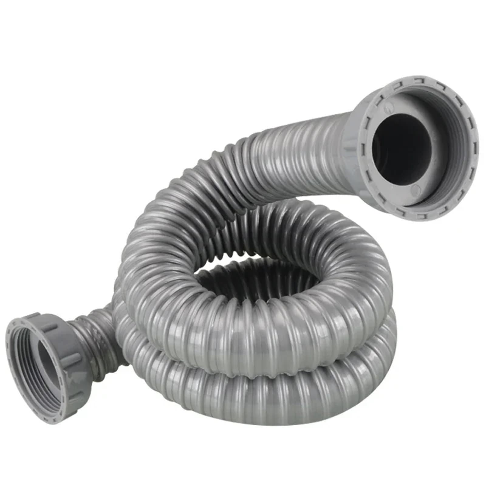 2 stücke Küche Doppelkopfspüle Unter Dem Wasserrohr Geschirrspülbecken Spüle Doppelschraube Abflussrohranschluss Schlauchverlängerungsfitting(48-80CM)