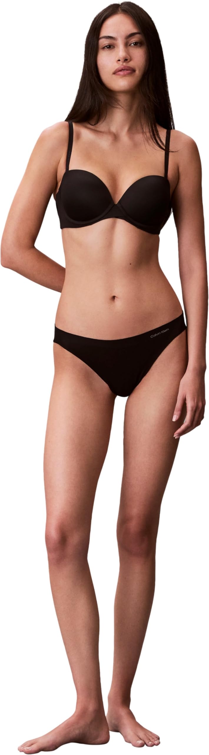 Calvin Klein Sujetador Push-Up Mujer con Tirantes Desmontable